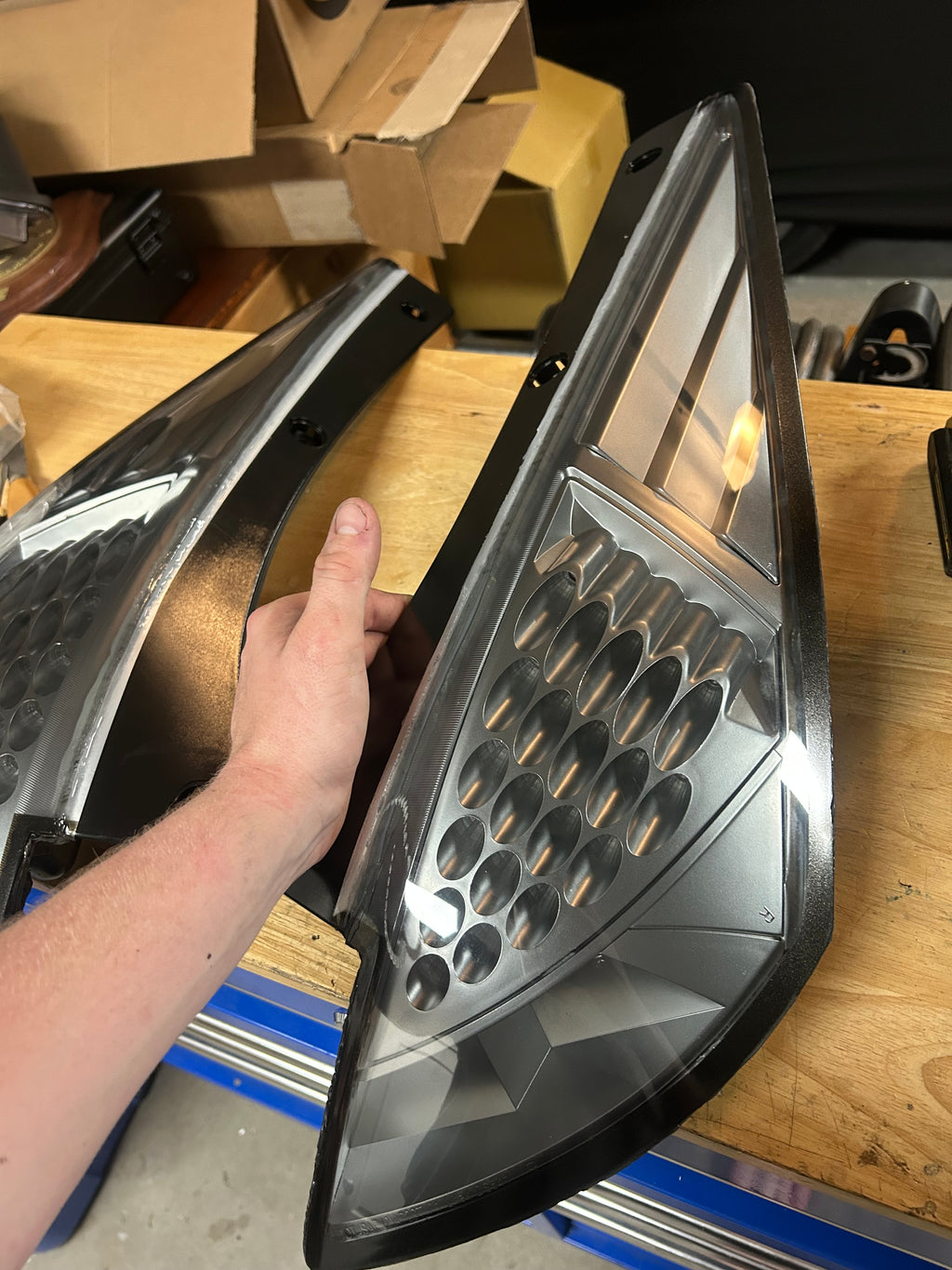 350z Smoked Clear Taillights
