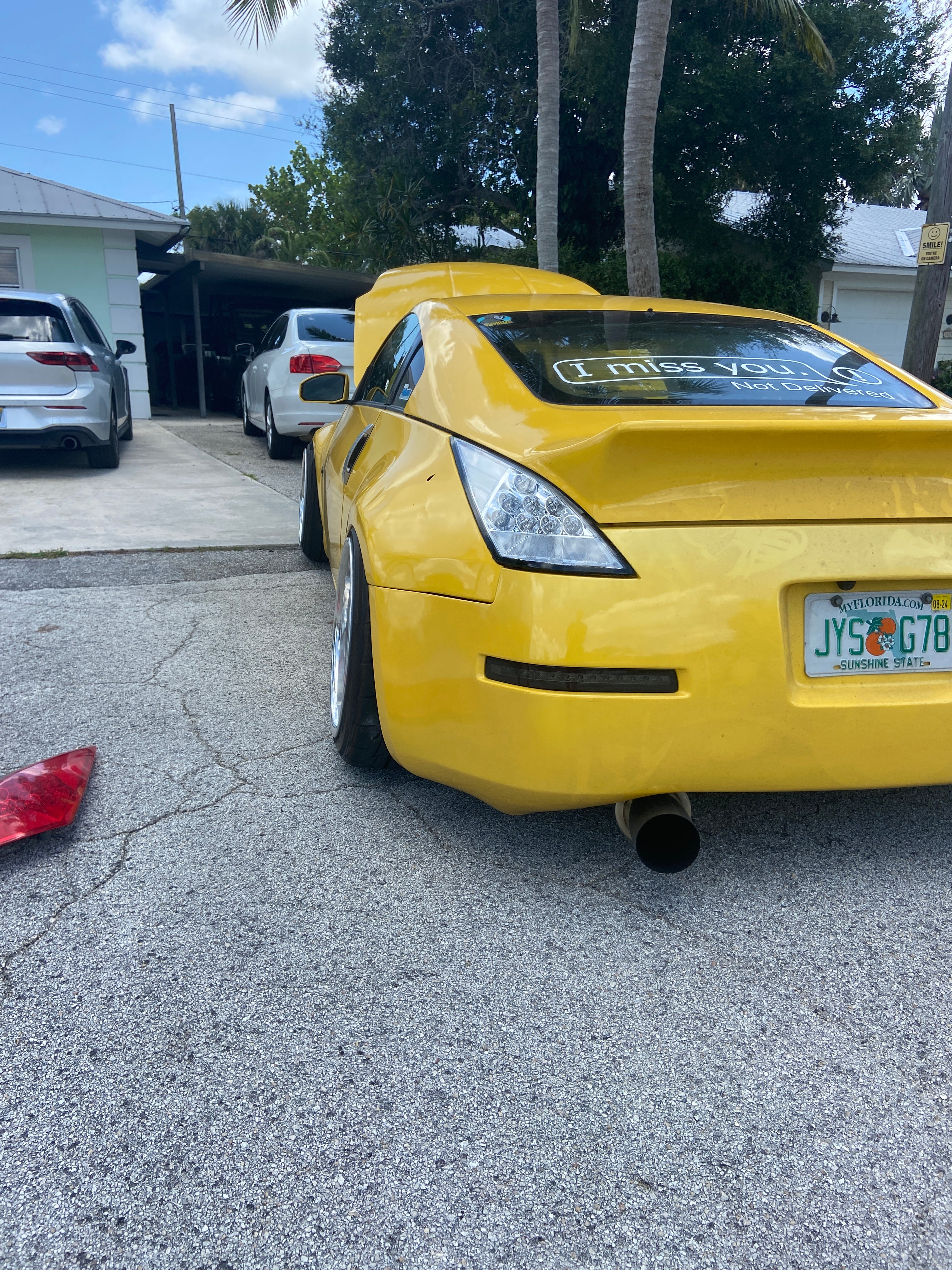 350z HR Clear Taillights