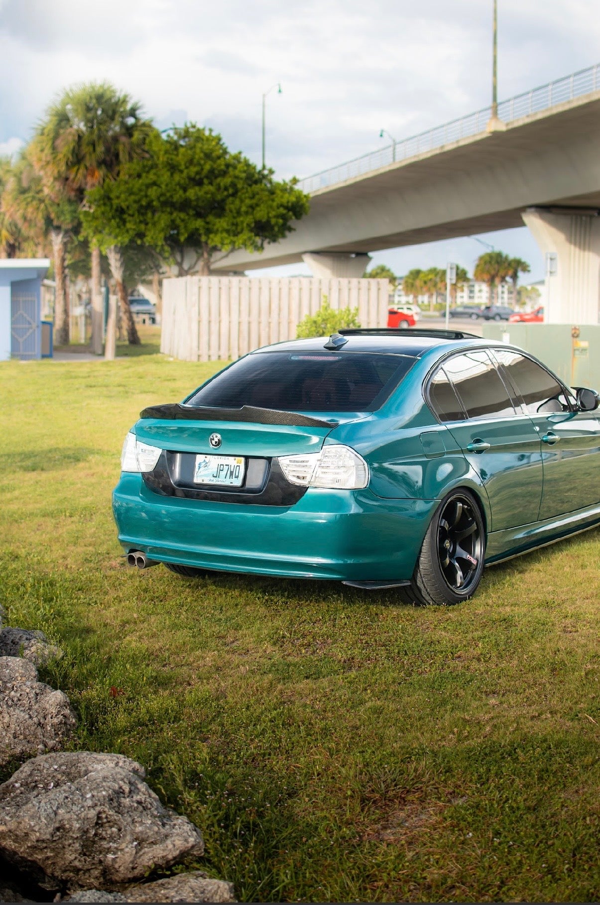 E90 LCI Clear Taillights
