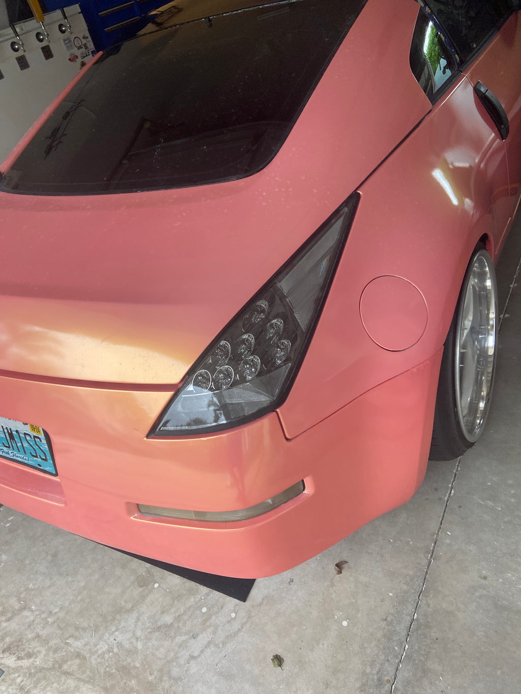 350z HR Smoked Clear Taillights