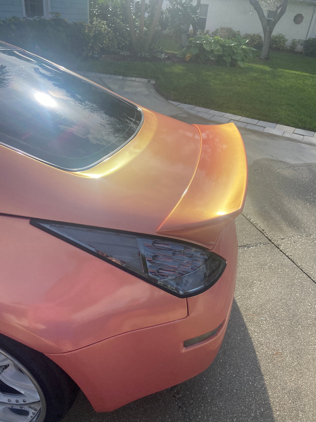 350z HR Smoked Clear Taillights