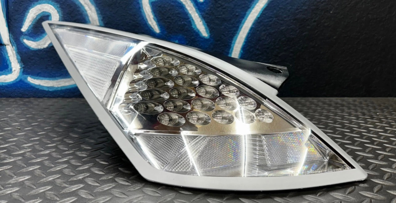 350z Chrome Clear Taillights